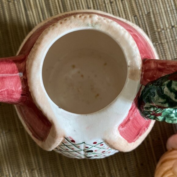 Little Santa Claus Ceramic Tea Pot (Decorative Figurine) Flomo - Picture 7 of 9